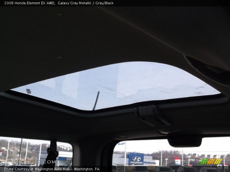 Galaxy Gray Metallic / Gray/Black 2008 Honda Element EX AWD