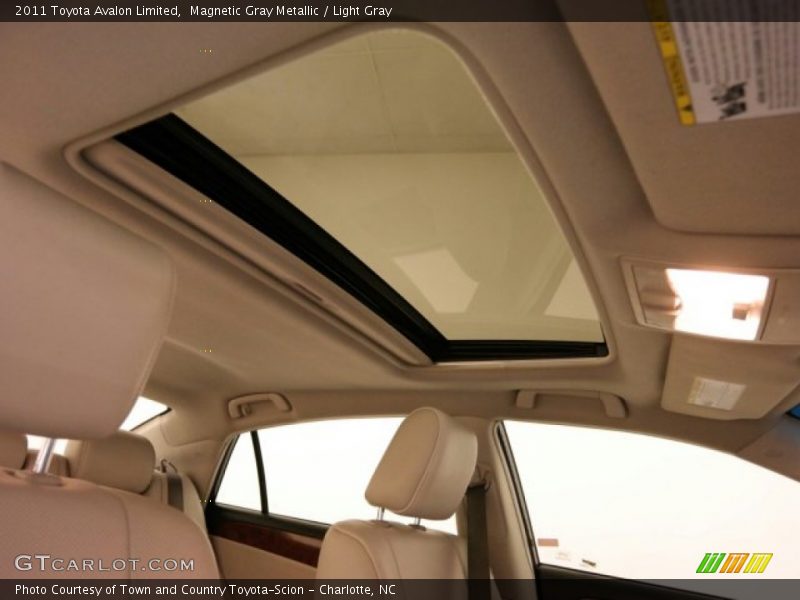 Magnetic Gray Metallic / Light Gray 2011 Toyota Avalon Limited