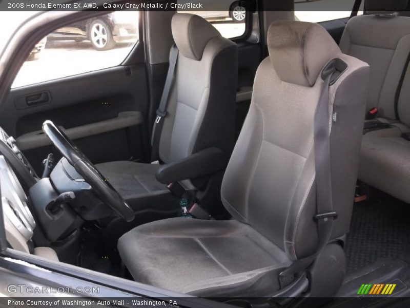 Galaxy Gray Metallic / Gray/Black 2008 Honda Element EX AWD