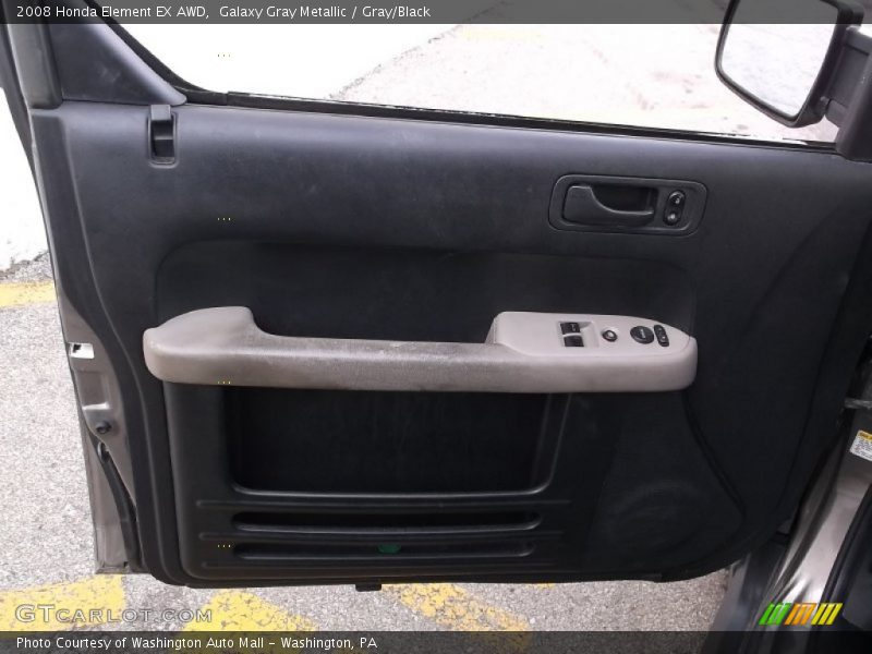 Galaxy Gray Metallic / Gray/Black 2008 Honda Element EX AWD