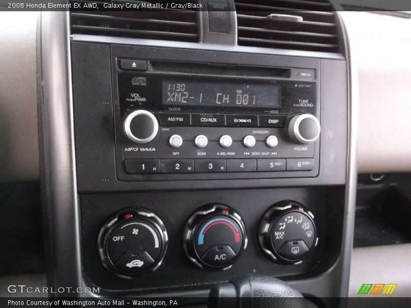 Galaxy Gray Metallic / Gray/Black 2008 Honda Element EX AWD