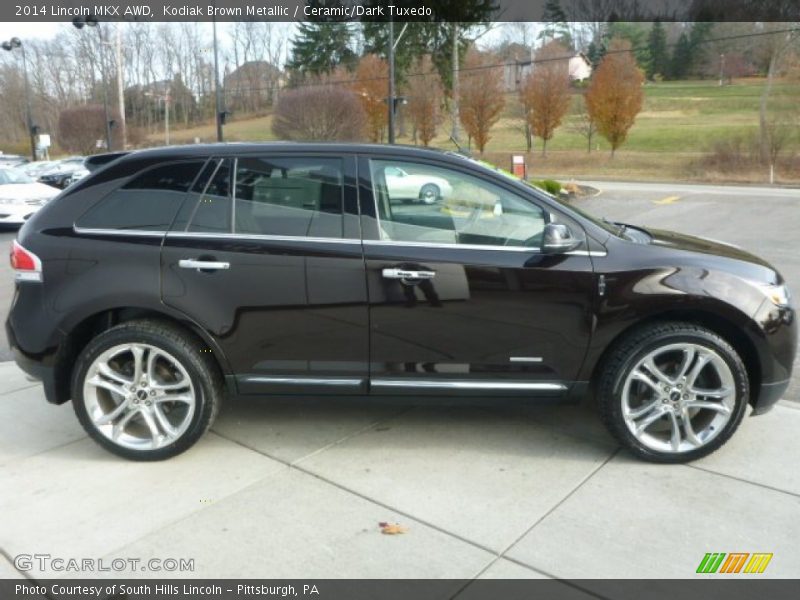  2014 MKX AWD Kodiak Brown Metallic