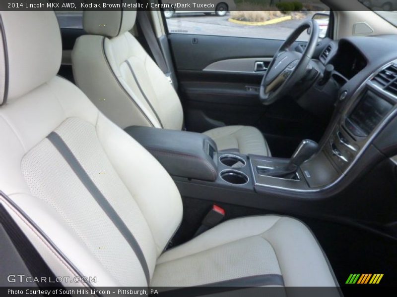 Front Seat of 2014 MKX AWD