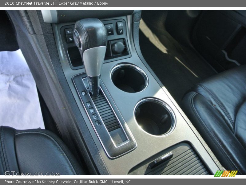 Cyber Gray Metallic / Ebony 2010 Chevrolet Traverse LT
