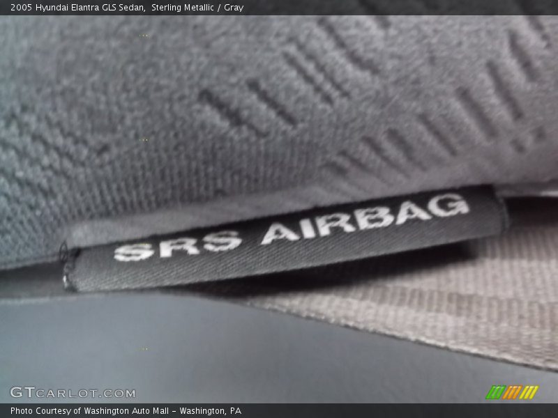 Sterling Metallic / Gray 2005 Hyundai Elantra GLS Sedan