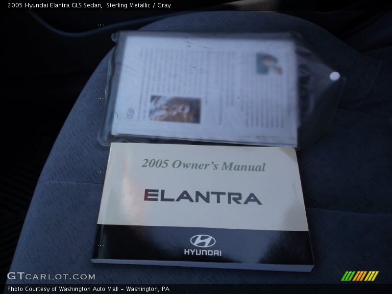 Sterling Metallic / Gray 2005 Hyundai Elantra GLS Sedan