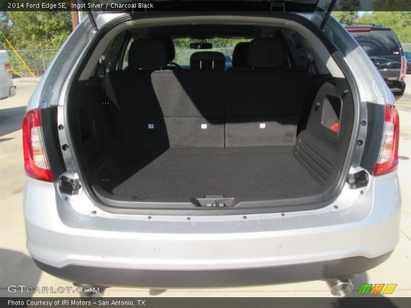 Ingot Silver / Charcoal Black 2014 Ford Edge SE