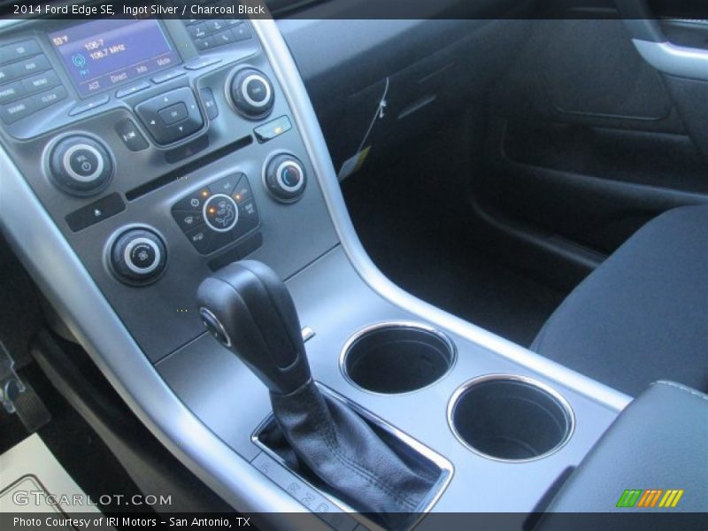 Ingot Silver / Charcoal Black 2014 Ford Edge SE