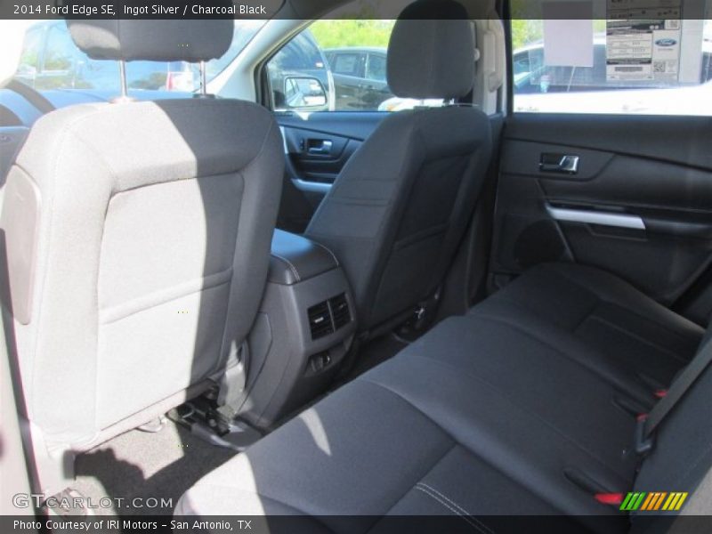 Ingot Silver / Charcoal Black 2014 Ford Edge SE