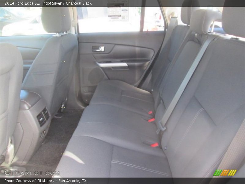 Ingot Silver / Charcoal Black 2014 Ford Edge SE