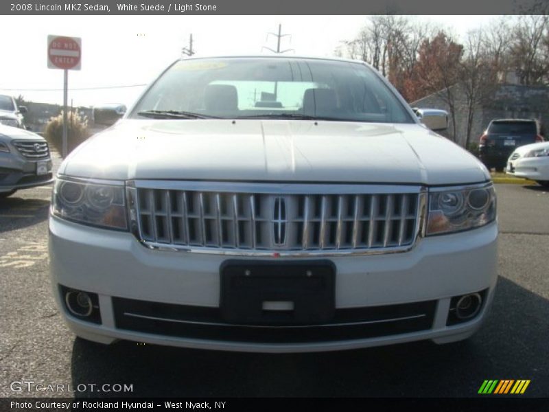 White Suede / Light Stone 2008 Lincoln MKZ Sedan
