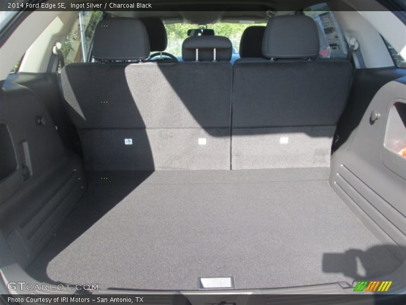 Ingot Silver / Charcoal Black 2014 Ford Edge SE