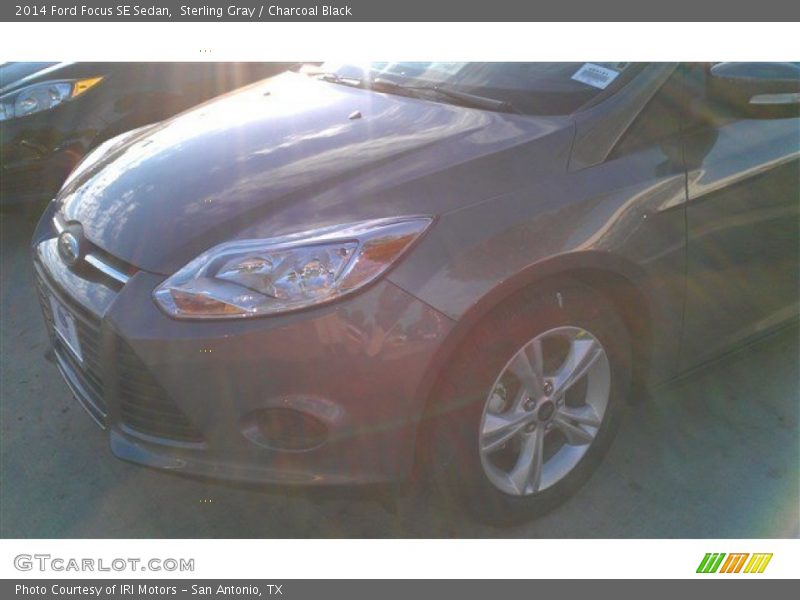 Sterling Gray / Charcoal Black 2014 Ford Focus SE Sedan