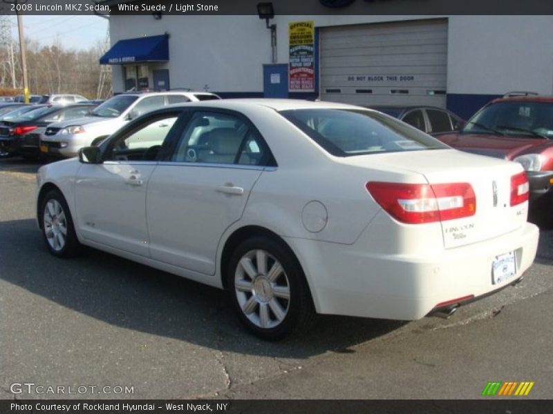 White Suede / Light Stone 2008 Lincoln MKZ Sedan
