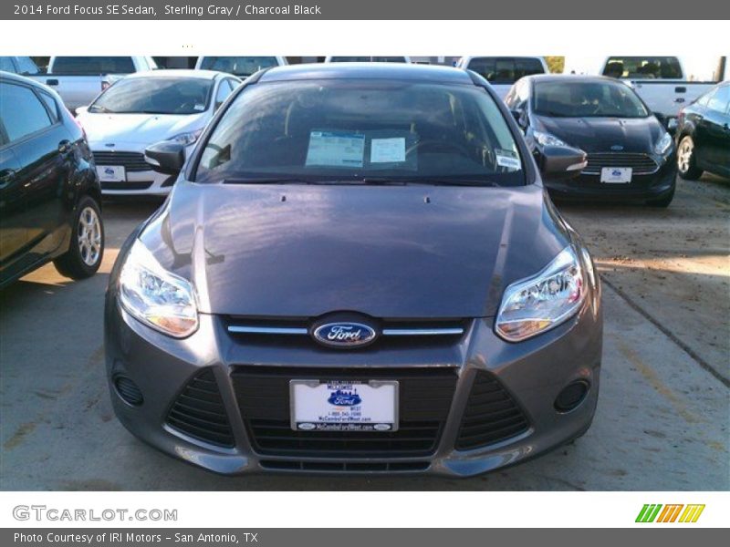 Sterling Gray / Charcoal Black 2014 Ford Focus SE Sedan