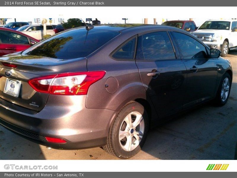 Sterling Gray / Charcoal Black 2014 Ford Focus SE Sedan