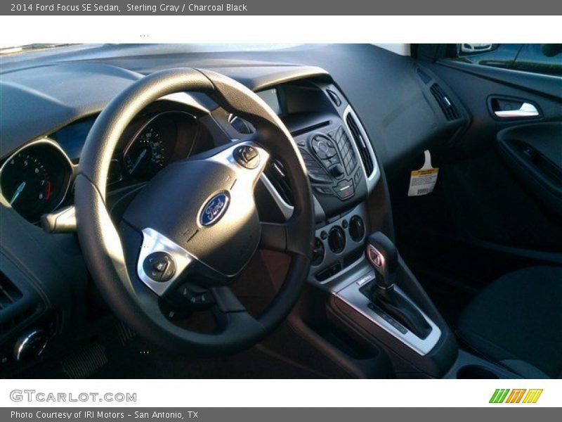 Sterling Gray / Charcoal Black 2014 Ford Focus SE Sedan