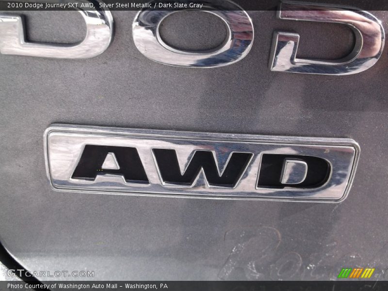 Silver Steel Metallic / Dark Slate Gray 2010 Dodge Journey SXT AWD