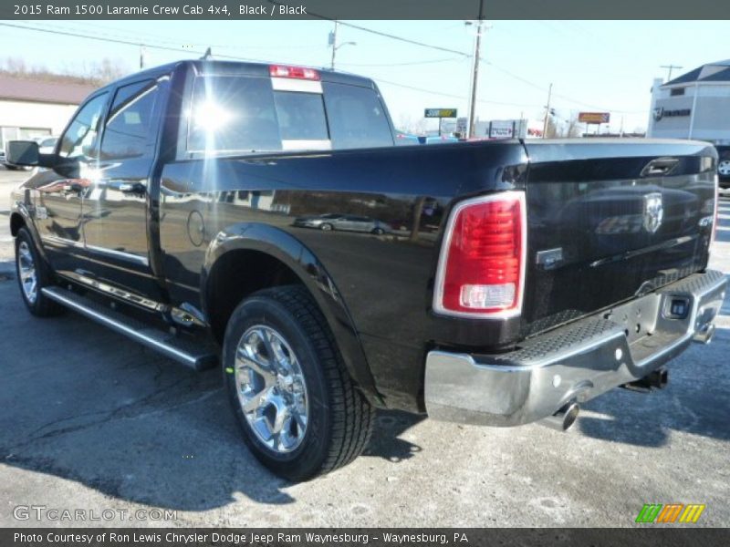 Black / Black 2015 Ram 1500 Laramie Crew Cab 4x4