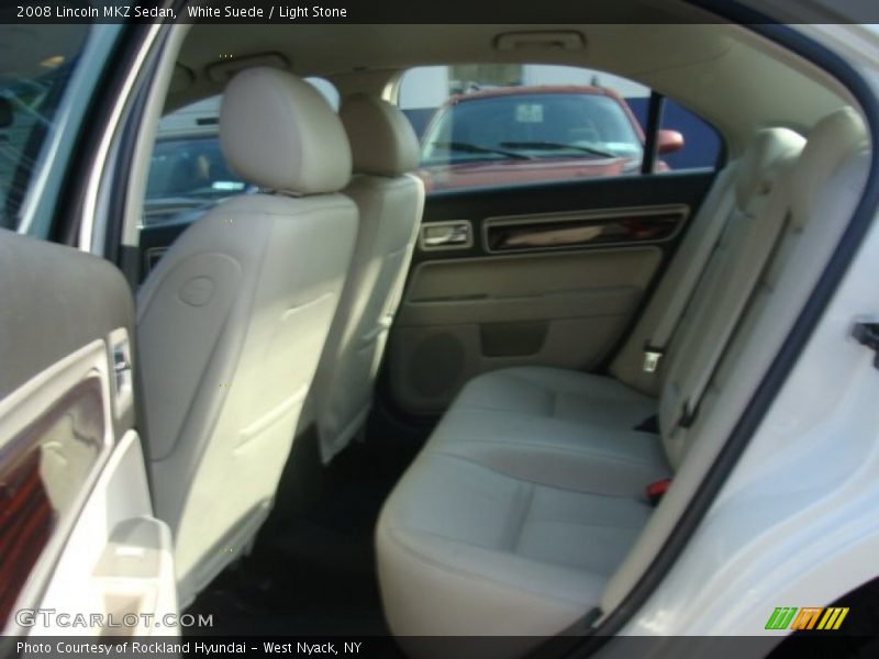White Suede / Light Stone 2008 Lincoln MKZ Sedan