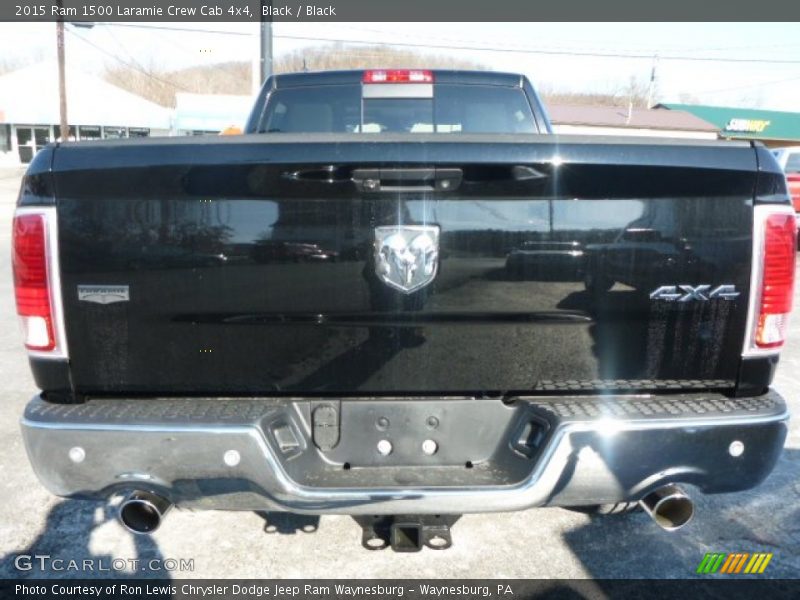 Black / Black 2015 Ram 1500 Laramie Crew Cab 4x4