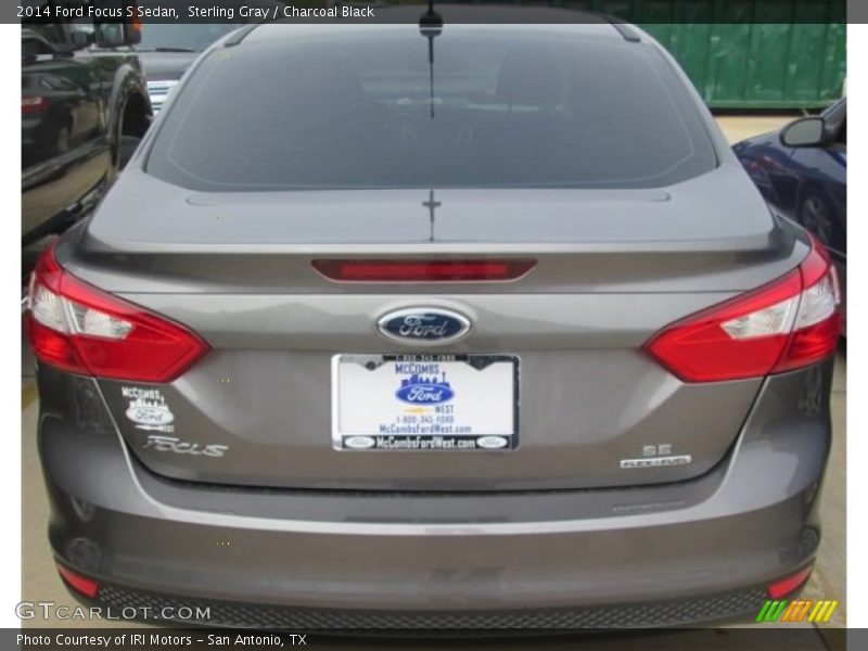 Sterling Gray / Charcoal Black 2014 Ford Focus S Sedan