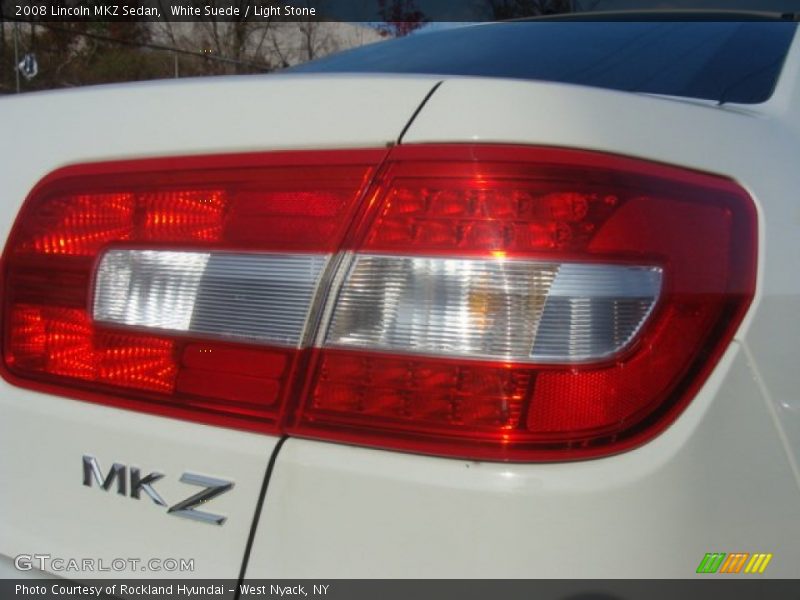 White Suede / Light Stone 2008 Lincoln MKZ Sedan