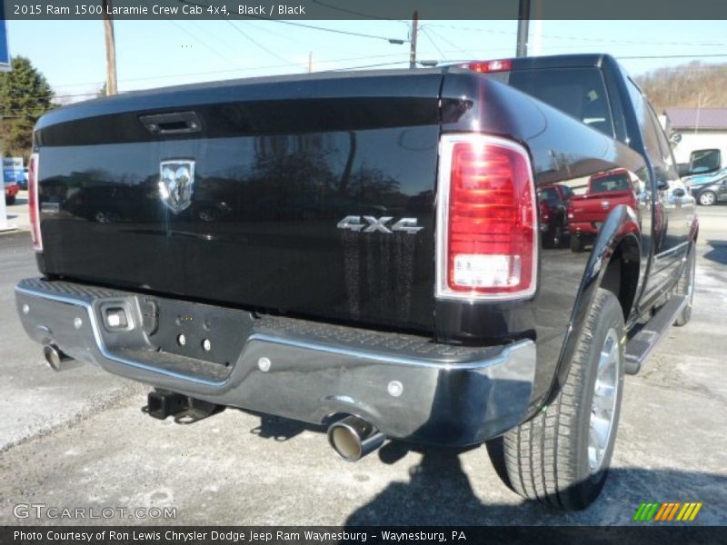 Black / Black 2015 Ram 1500 Laramie Crew Cab 4x4