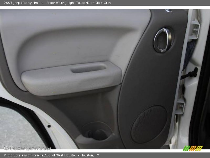 Stone White / Light Taupe/Dark Slate Gray 2003 Jeep Liberty Limited