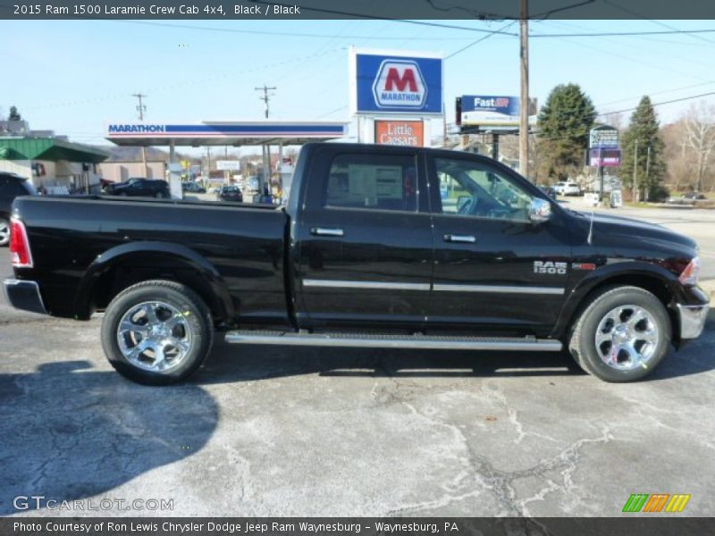 Black / Black 2015 Ram 1500 Laramie Crew Cab 4x4