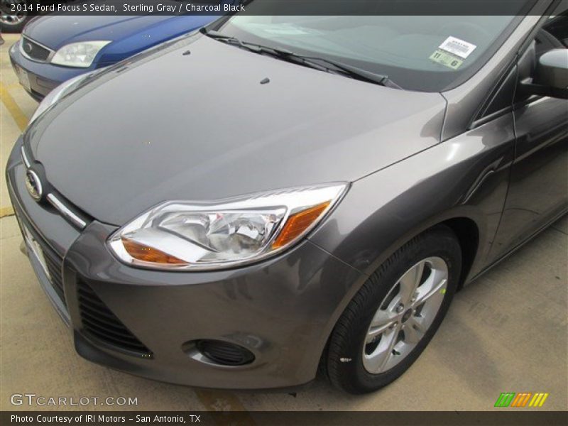 Sterling Gray / Charcoal Black 2014 Ford Focus S Sedan