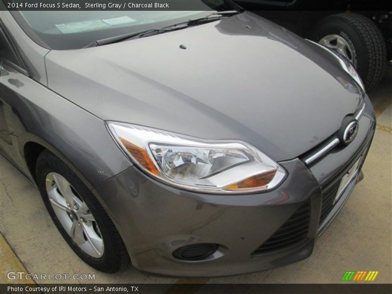 Sterling Gray / Charcoal Black 2014 Ford Focus S Sedan