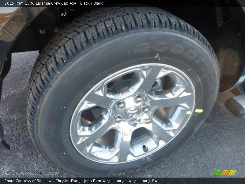 Black / Black 2015 Ram 1500 Laramie Crew Cab 4x4
