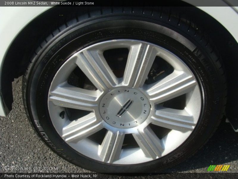 White Suede / Light Stone 2008 Lincoln MKZ Sedan