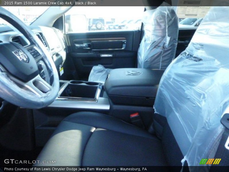 Black / Black 2015 Ram 1500 Laramie Crew Cab 4x4