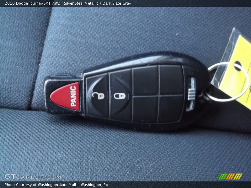 Silver Steel Metallic / Dark Slate Gray 2010 Dodge Journey SXT AWD