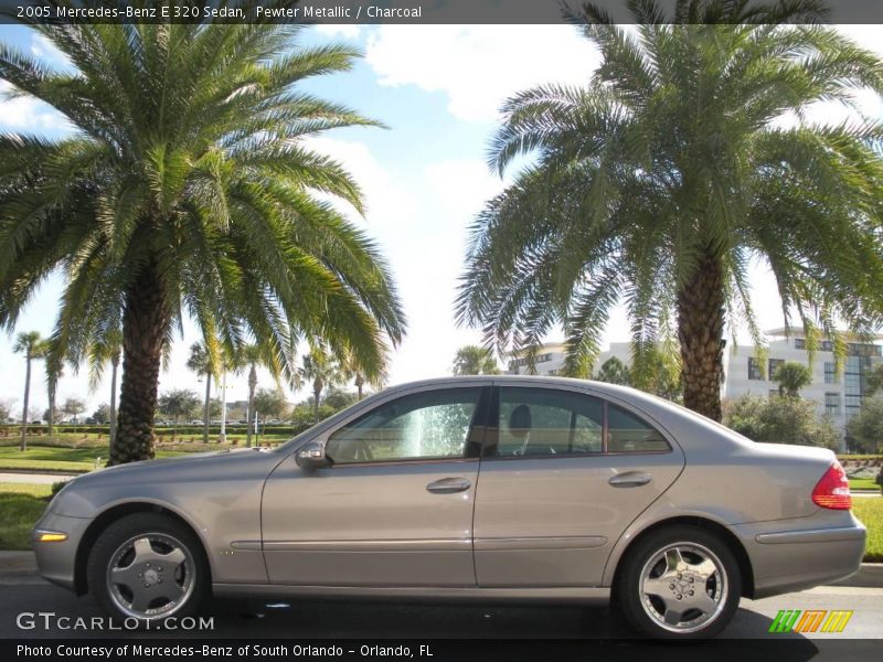 Pewter Metallic / Charcoal 2005 Mercedes-Benz E 320 Sedan