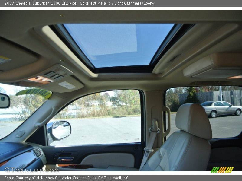 Gold Mist Metallic / Light Cashmere/Ebony 2007 Chevrolet Suburban 1500 LTZ 4x4