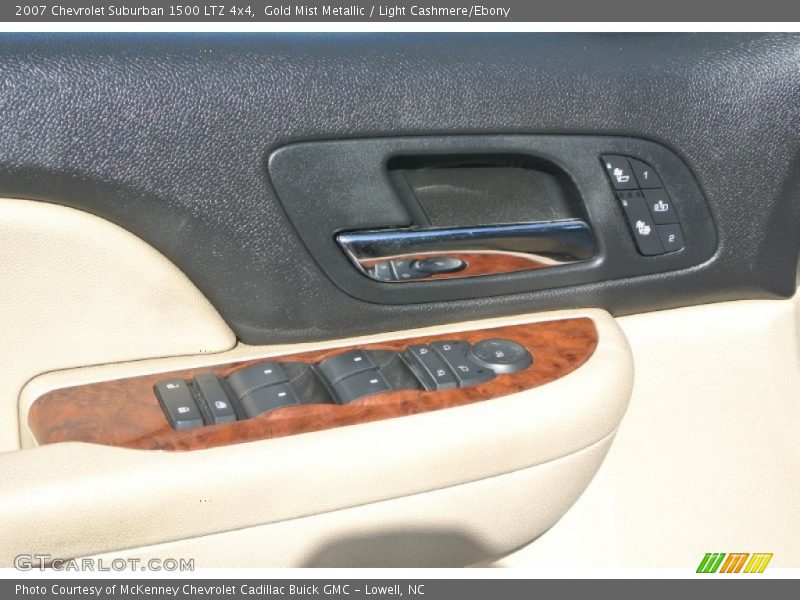 Gold Mist Metallic / Light Cashmere/Ebony 2007 Chevrolet Suburban 1500 LTZ 4x4