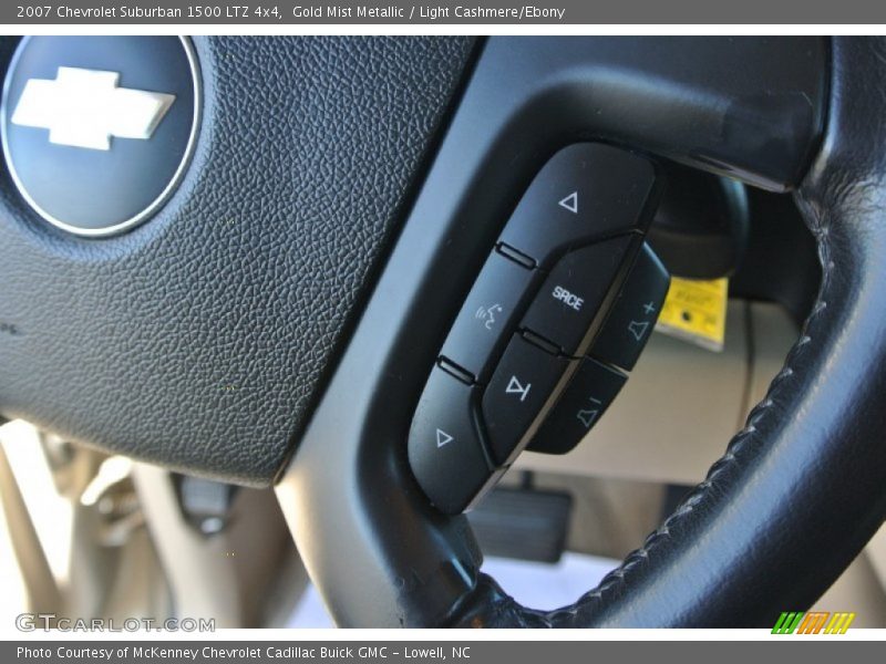 Gold Mist Metallic / Light Cashmere/Ebony 2007 Chevrolet Suburban 1500 LTZ 4x4