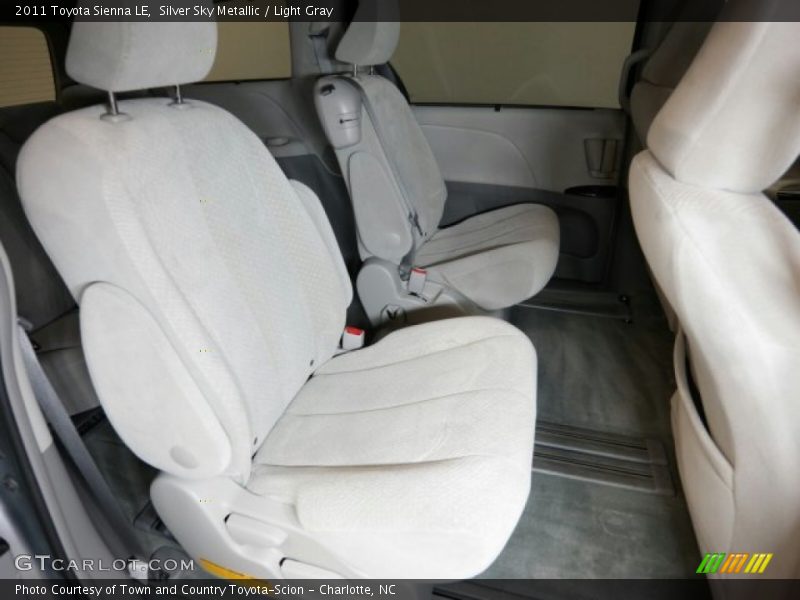 Silver Sky Metallic / Light Gray 2011 Toyota Sienna LE