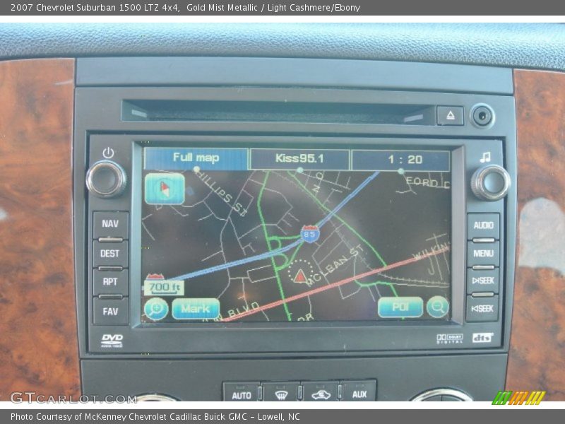 Gold Mist Metallic / Light Cashmere/Ebony 2007 Chevrolet Suburban 1500 LTZ 4x4