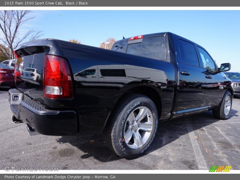 Black / Black 2015 Ram 1500 Sport Crew Cab