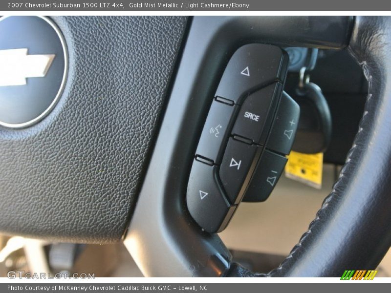 Gold Mist Metallic / Light Cashmere/Ebony 2007 Chevrolet Suburban 1500 LTZ 4x4