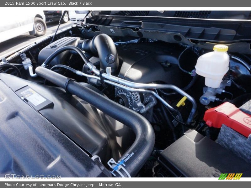 Black / Black 2015 Ram 1500 Sport Crew Cab