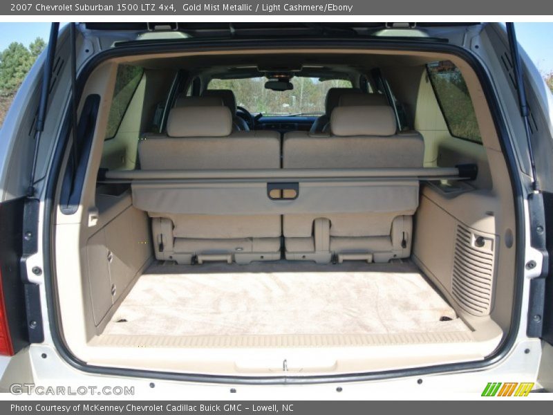 Gold Mist Metallic / Light Cashmere/Ebony 2007 Chevrolet Suburban 1500 LTZ 4x4