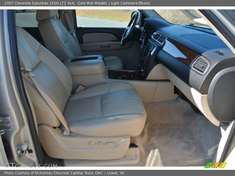Gold Mist Metallic / Light Cashmere/Ebony 2007 Chevrolet Suburban 1500 LTZ 4x4