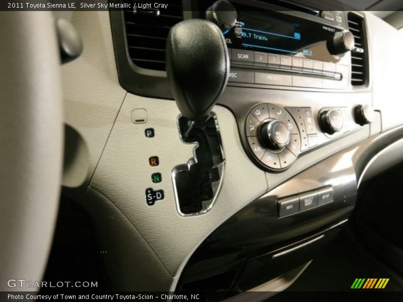 Silver Sky Metallic / Light Gray 2011 Toyota Sienna LE