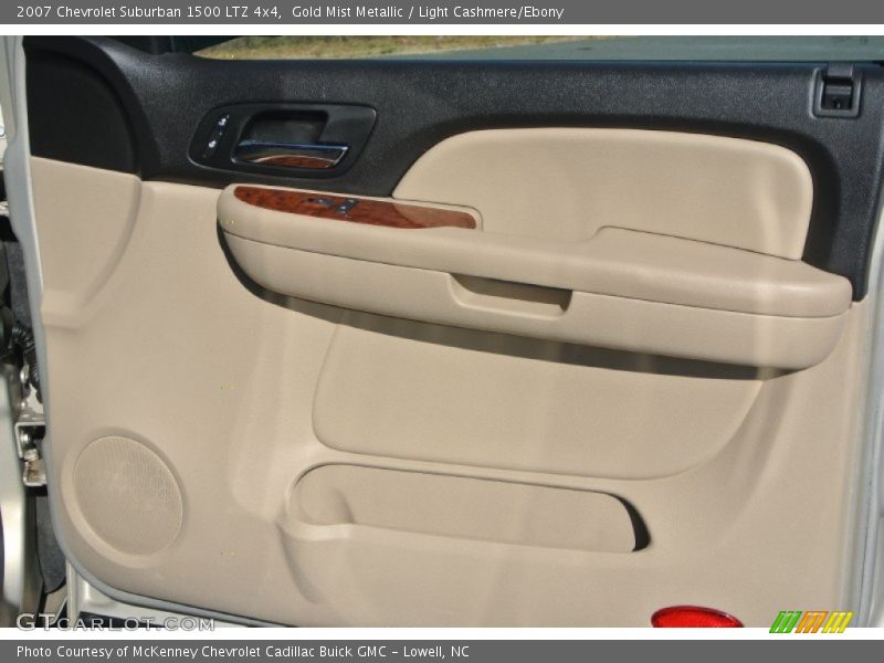 Gold Mist Metallic / Light Cashmere/Ebony 2007 Chevrolet Suburban 1500 LTZ 4x4