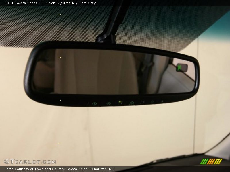 Silver Sky Metallic / Light Gray 2011 Toyota Sienna LE